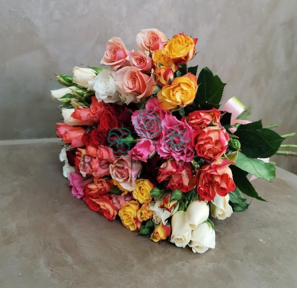 Букет цветов из: Розы в Селково