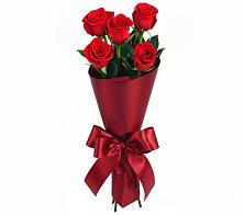 Букет 5 Красных роз Эдлесс Лав в Селково