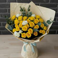 Букет цветов из:  Розы в Селково