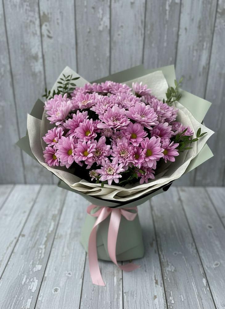 Букет цветов из: Хризантемы в Селково
