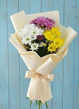 Букет цветов из:  Хризантемы в Селково