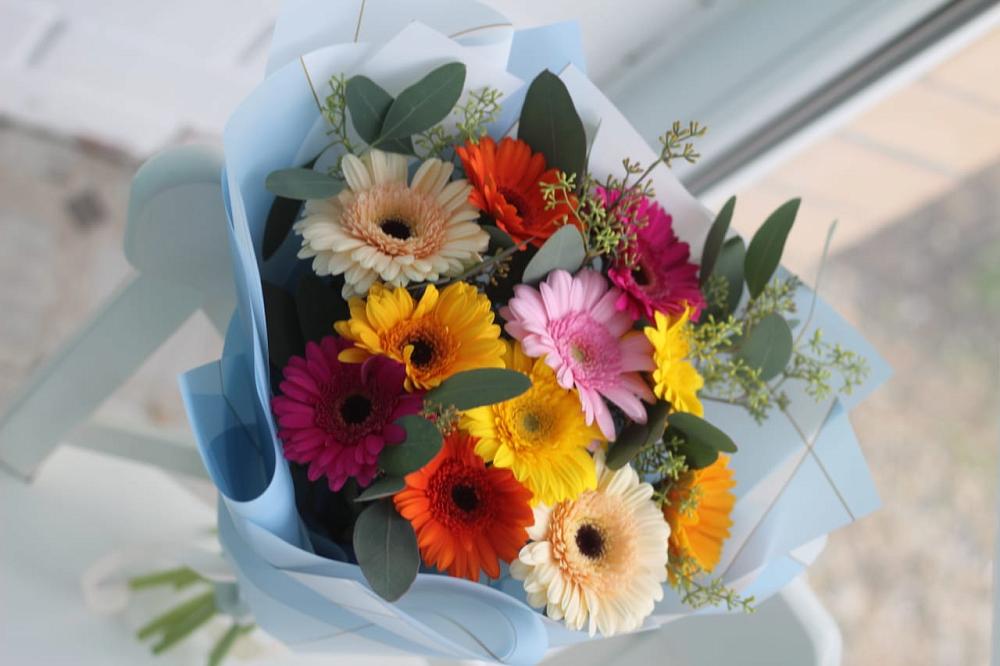 Букет цветов из: Герберы в Селково