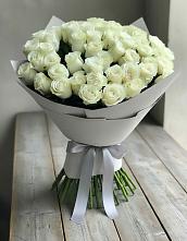 Букет 35 Белых роз #REPLACE_PRED# Селково
