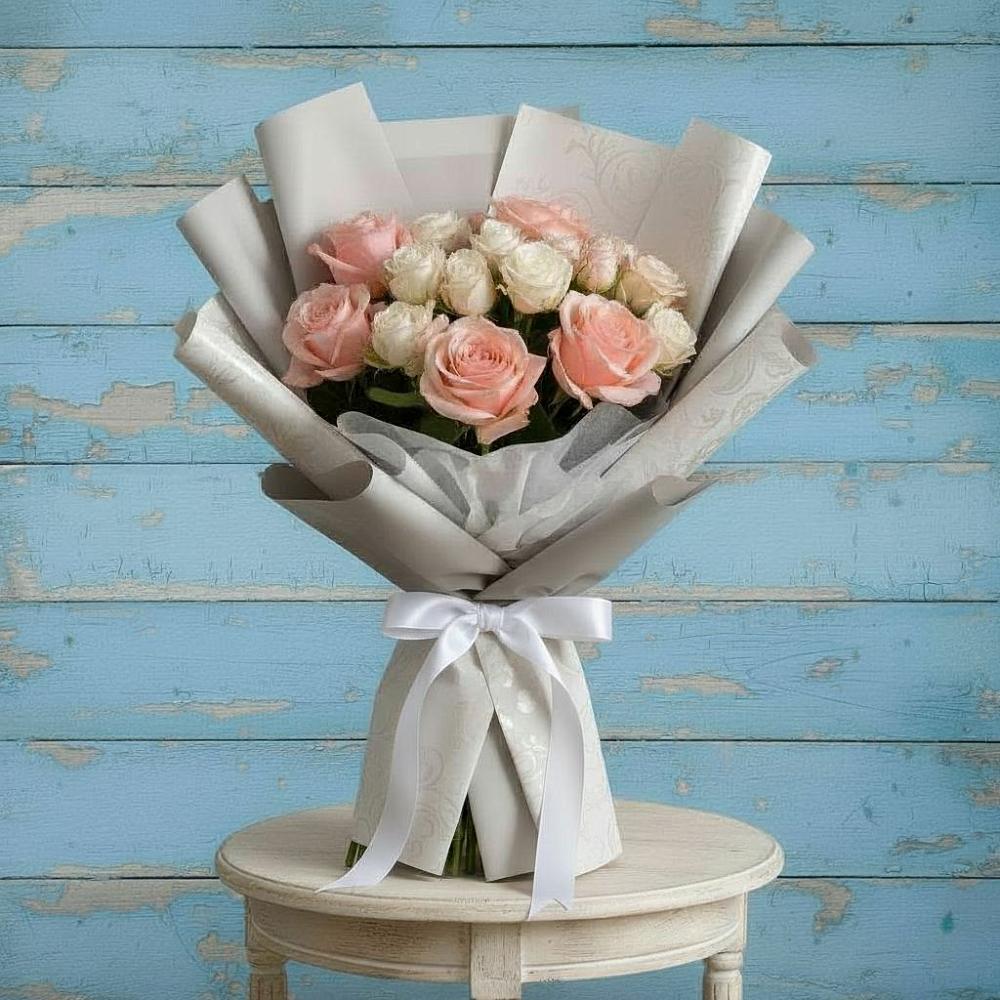 Букет цветов из: Розы в Селково