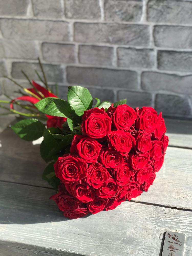 Букет Красные розы Фридом в Селково