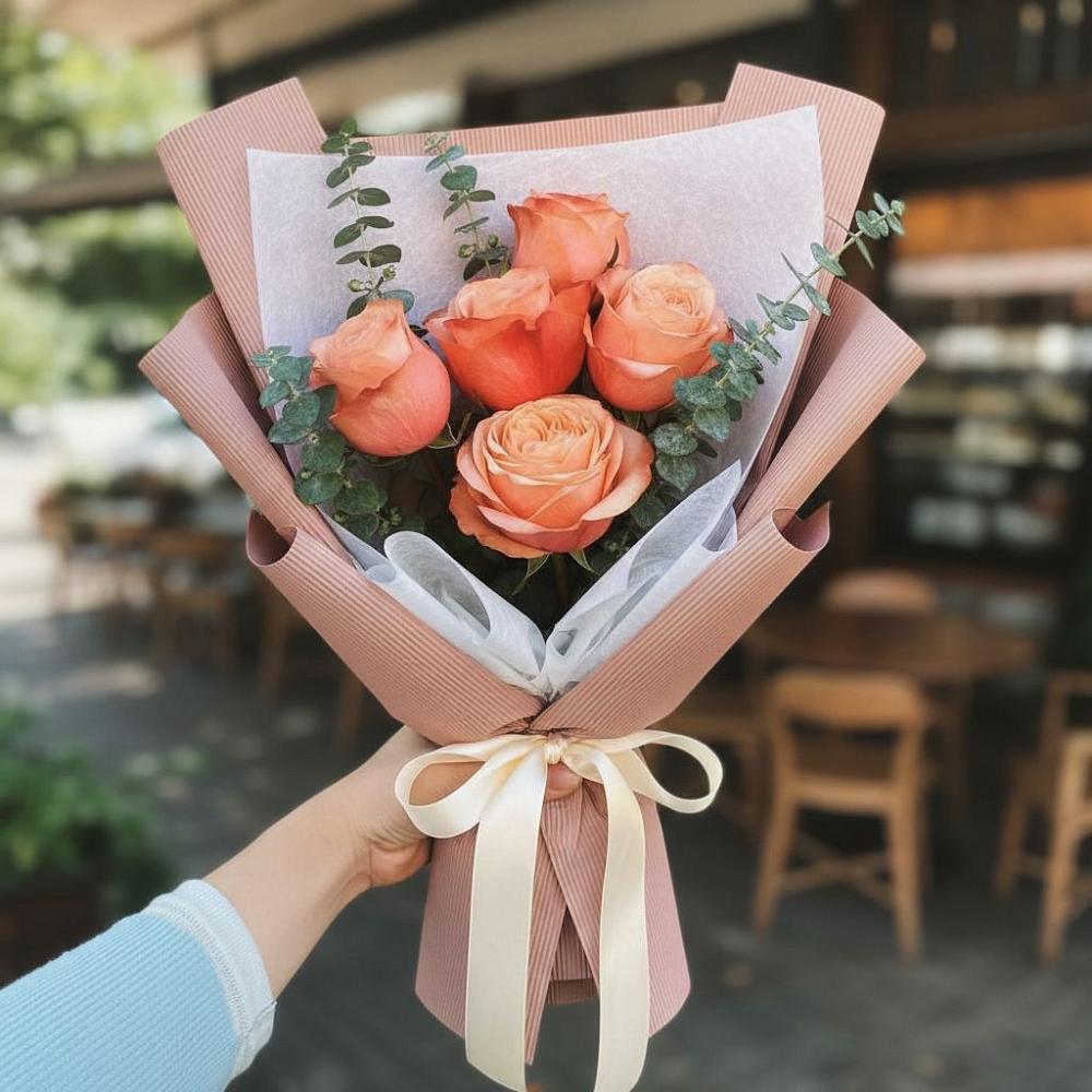 Букет цветов из: Розы в Селково