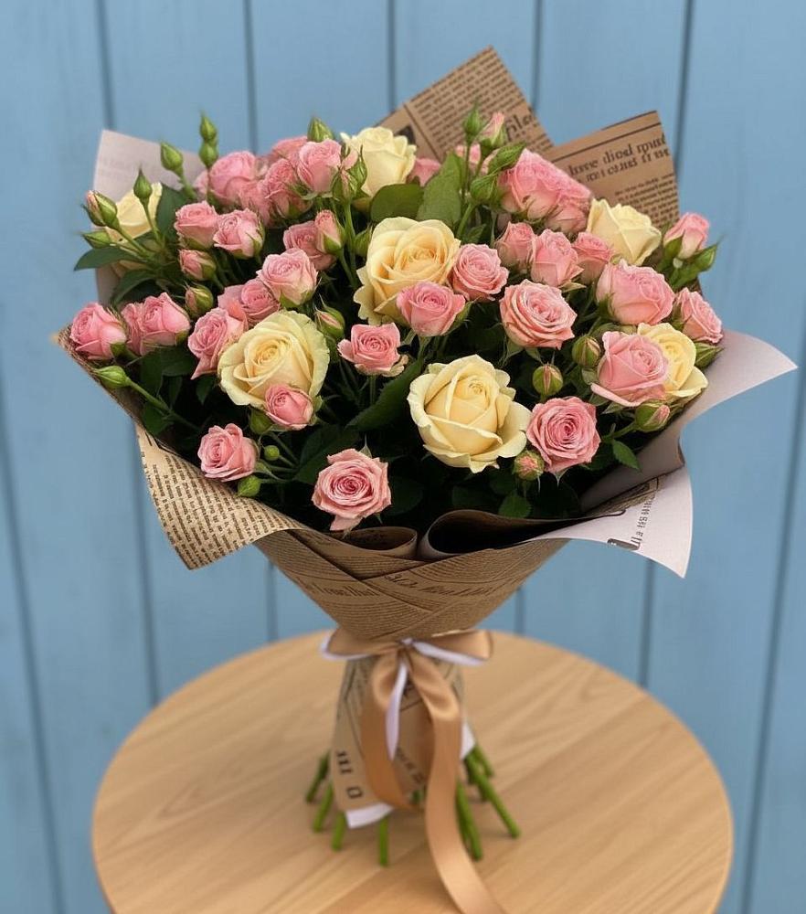 Букет цветов из: Розы в Селково