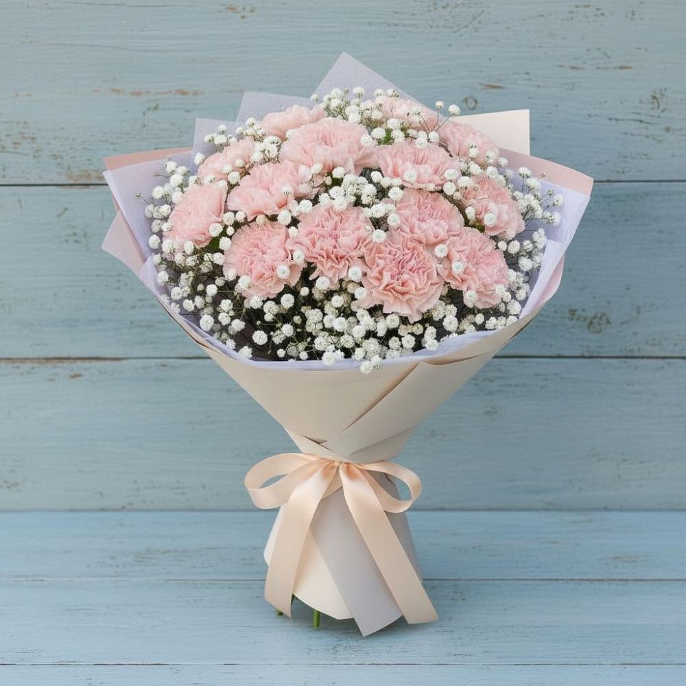 Букет цветов из: Гвоздики в Селково