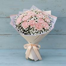 Букет цветов из:  Гвоздики в Селково