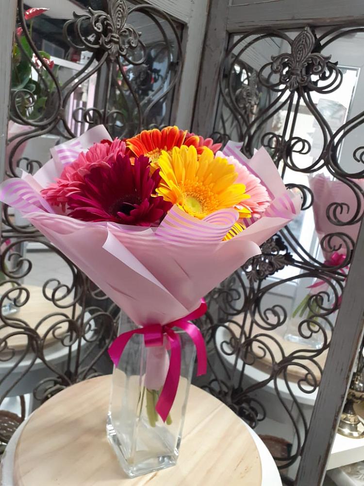 Букет цветов из: Герберы в Селково