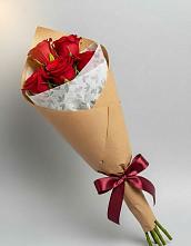Букет цветов из:  Розы в Селково
