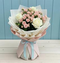 Букет цветов из:  Розы в Селково