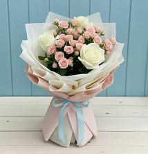 Букет цветов из:  Розы в Селково