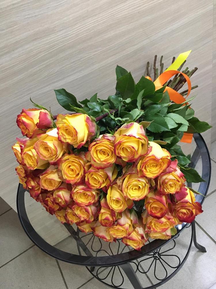 Букет Желтые розы в Селково