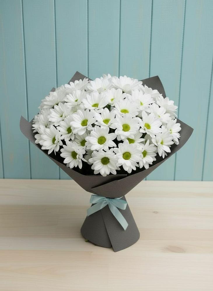 Букет цветов из: Хризантемы в Селково