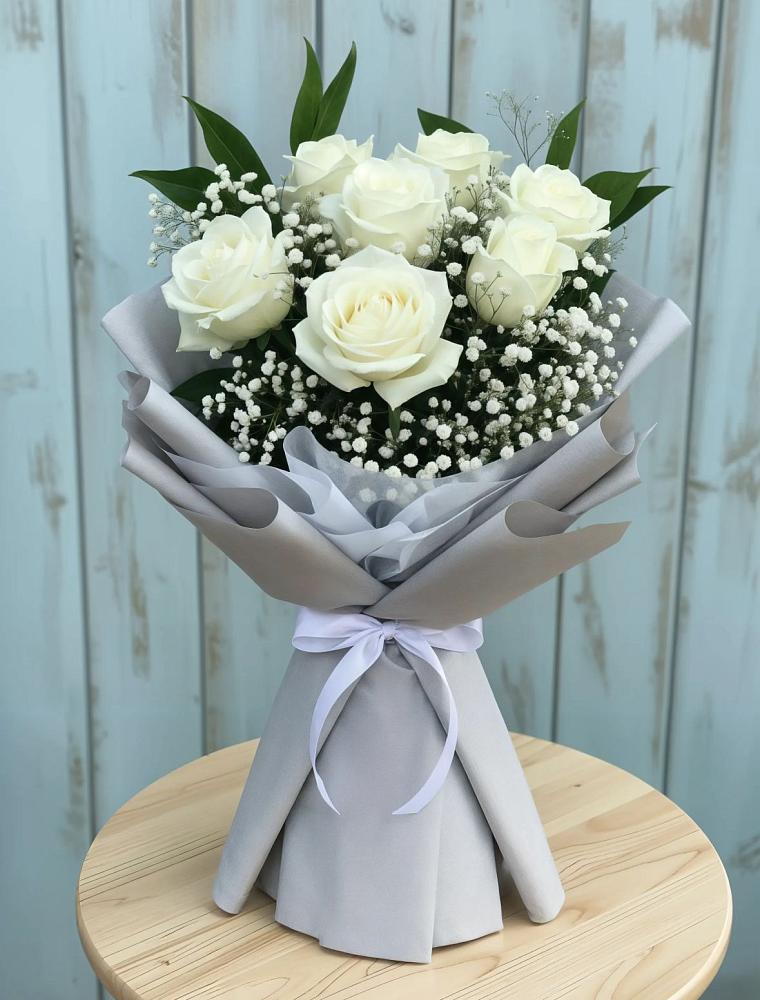 Букет цветов из: Розы в Селково