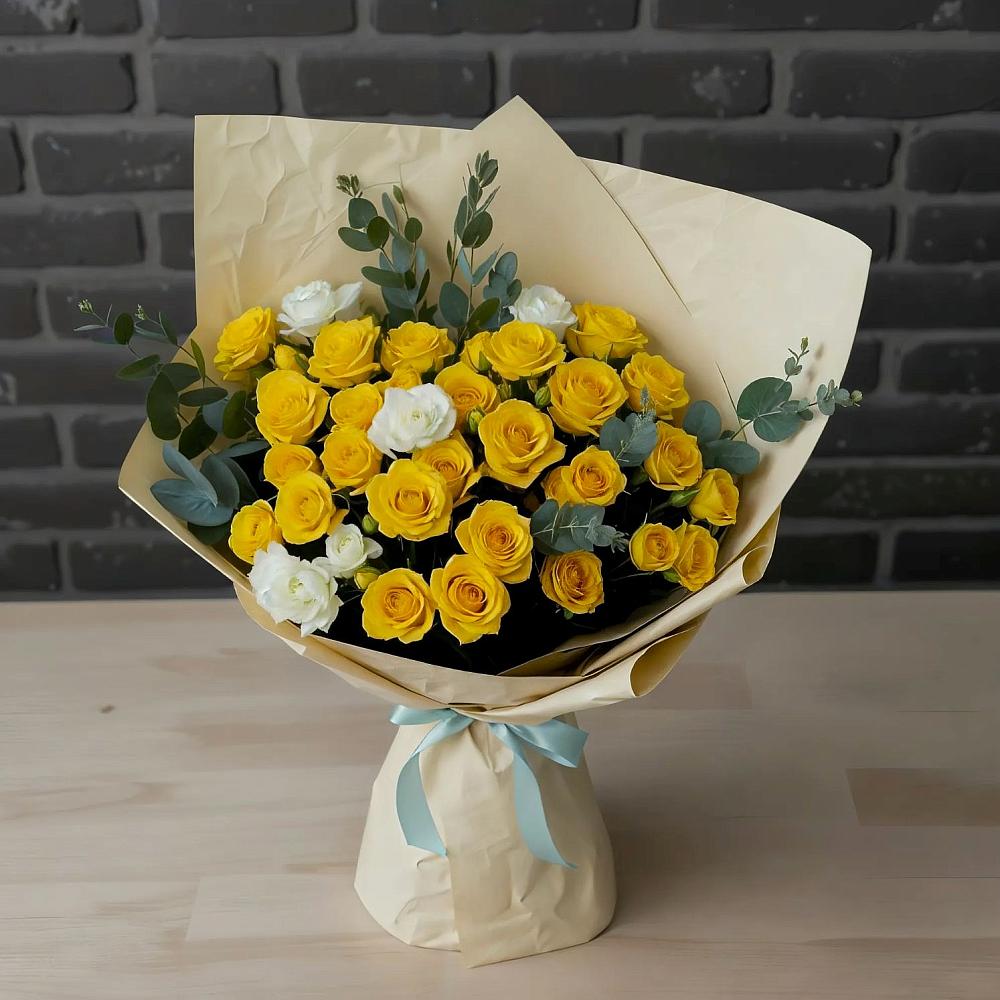 Букет цветов из: Розы в Селково