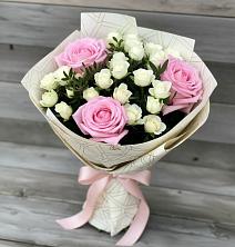 Букет цветов из:  Розы в Селково