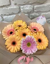 Букет цветов из:  Герберы #REPLACE_PRED# Селково