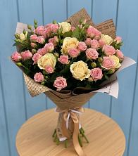 Букет цветов из:  Розы в Селково