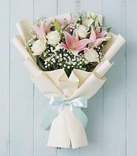 Букет цветов из:  Лилии #REPLACE_PRED# Селково