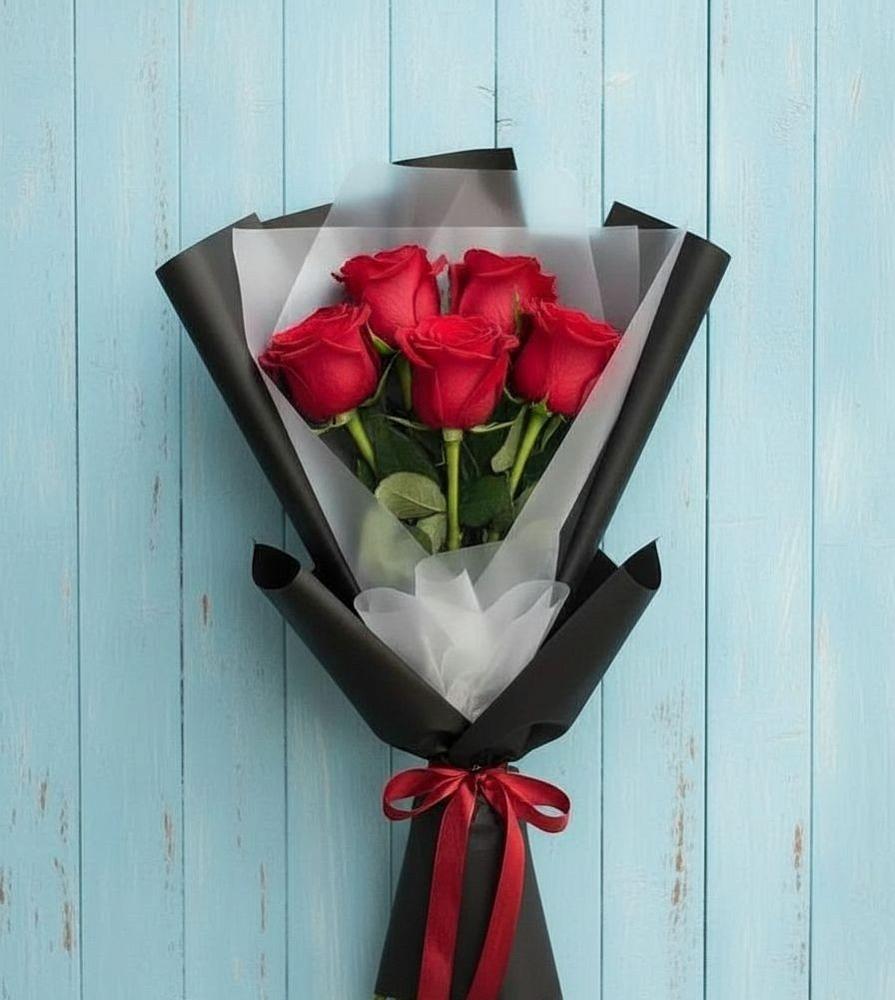 Букет цветов из: Розы в Селково