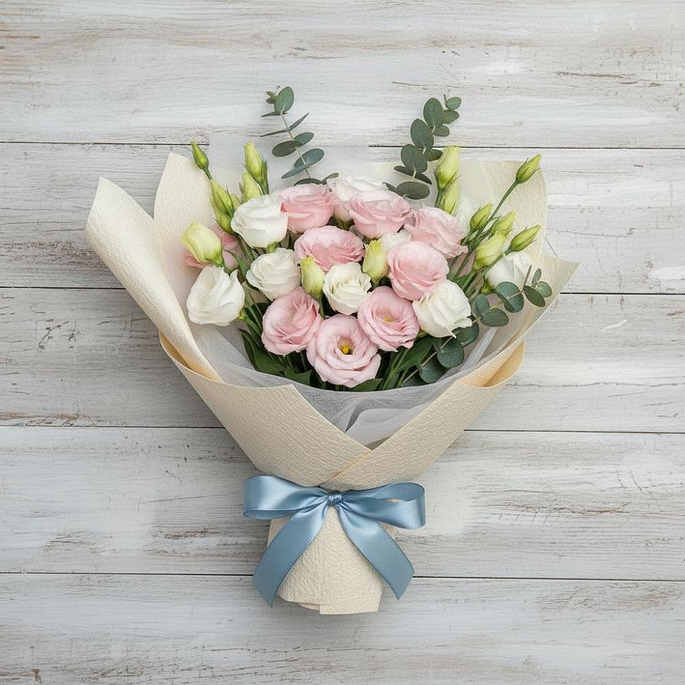 Букет цветов из: Лизиантусы в Селково